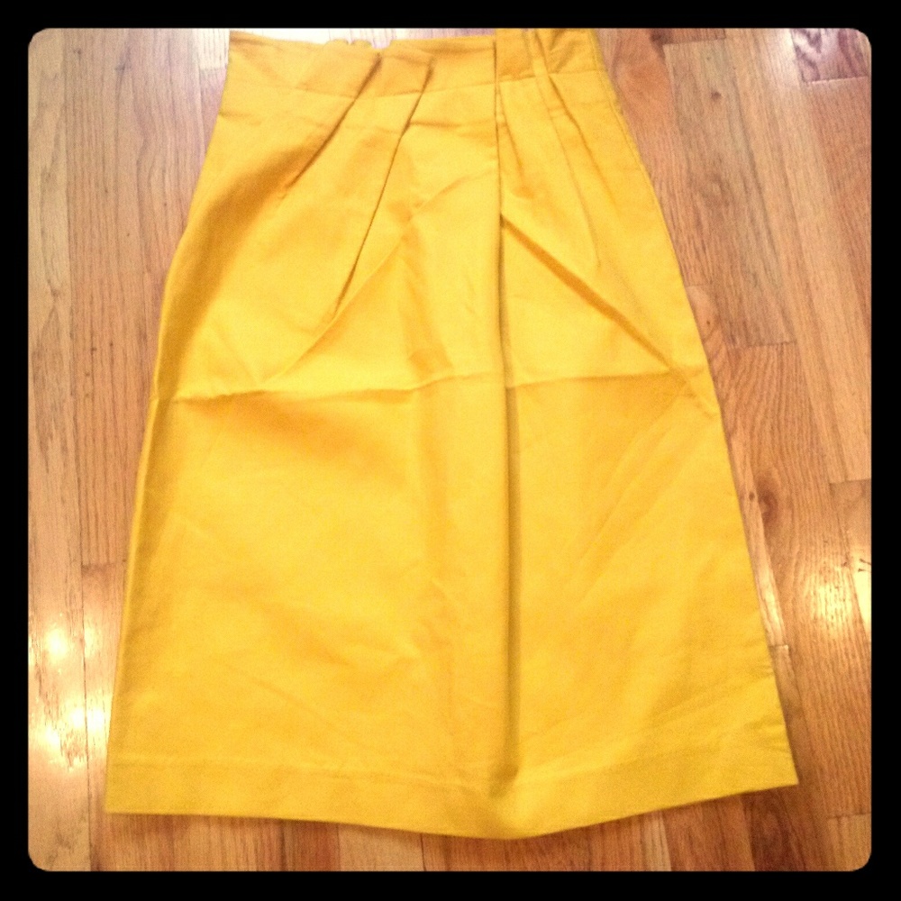 DONATED For The Peoples Paperbag Yellow Skirt